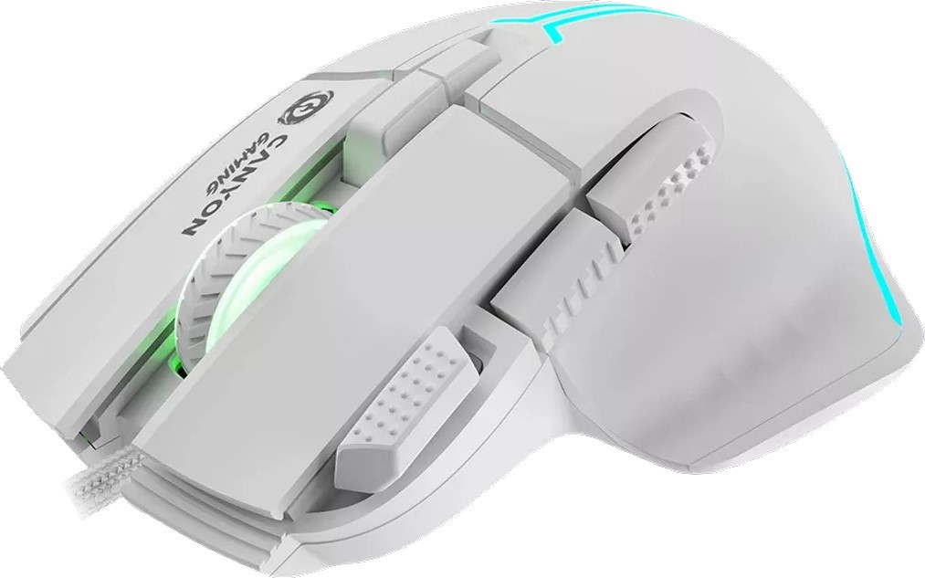Мышь CANYON Fortnax GM-636 White (CND-SGM636W)