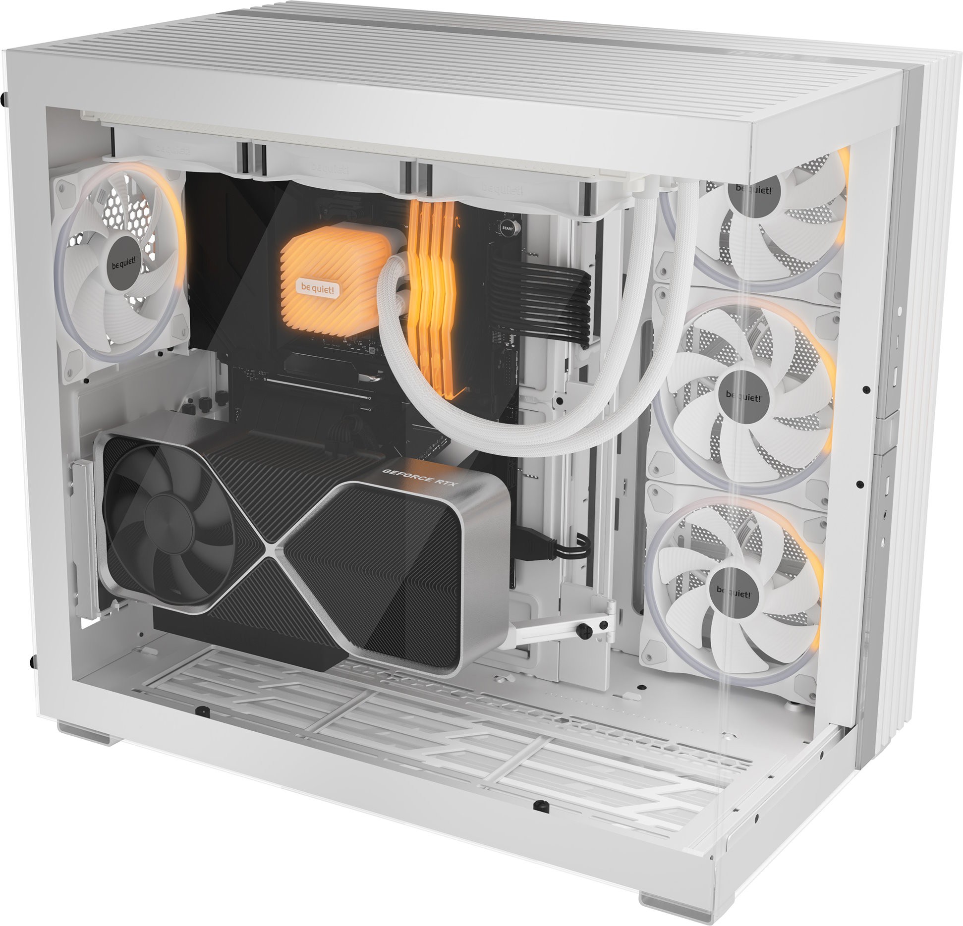 Компьютерный корпус Bequiet! LIGHT BASE 900 DX White (BGW70)