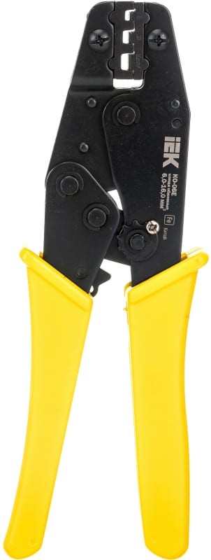 Клещи обжимные КО-06Е 6,0-16мм2 для Е-типа IEK (TKL20-006-016)