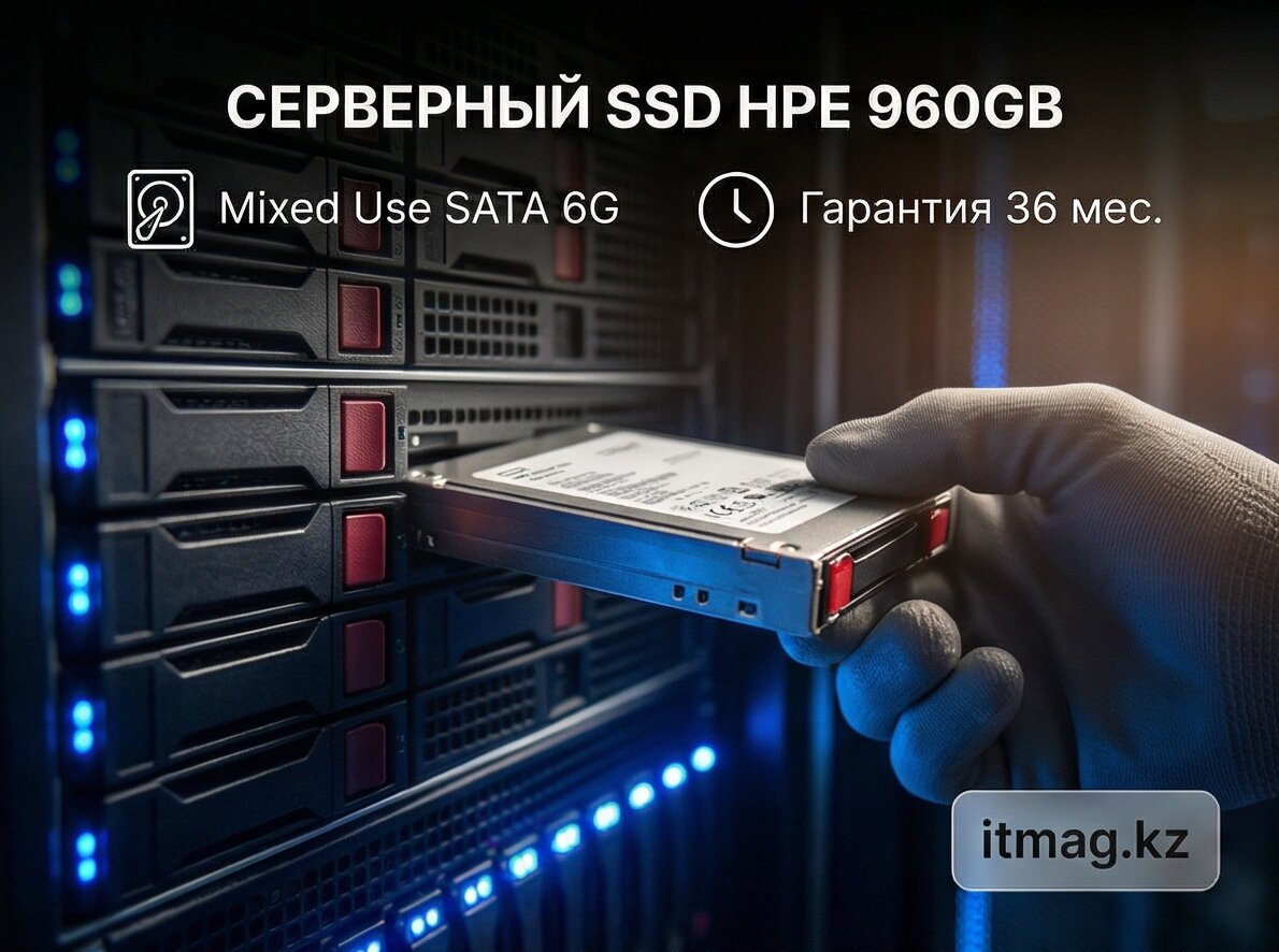 Твердотельный накопитель HP Enterprise 960Гб (P40503-B21)
