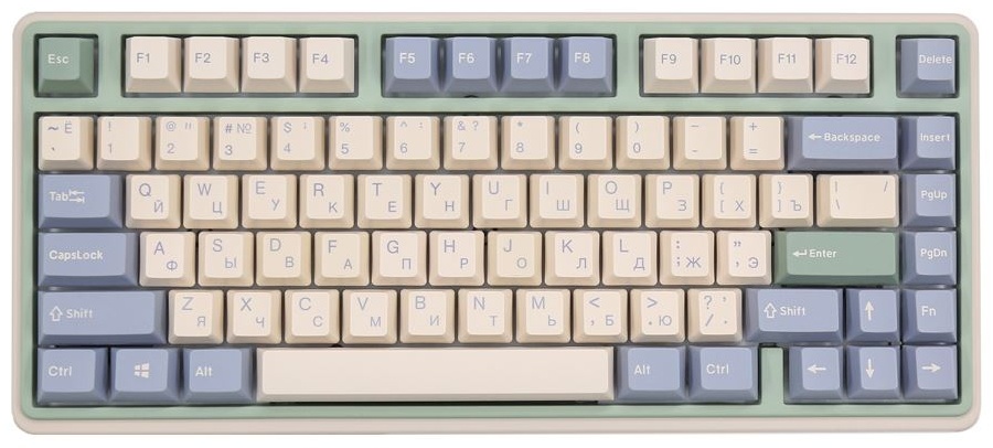 Клавиатура Varmilo Eucalyptus VXH81, Cherry Mx Brown, Pink (313168)