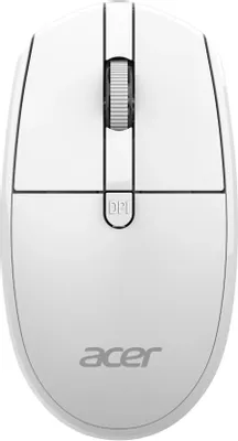 Клавиатура + мышь Acer OCC401 белый USB беспроводная Multimedia (ZL.ACCCC.017)