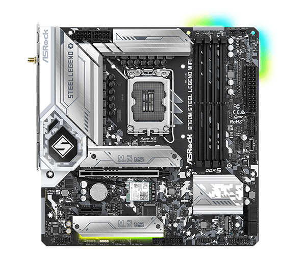 Материнская плата ASRock B760M Steel Legend WiFi (90-MXBL70-A0UAYZ)