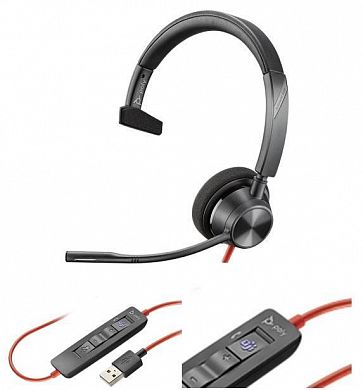 Проводная гарнитура Poly Plantronics Blackwire 3310 (212703-01)
