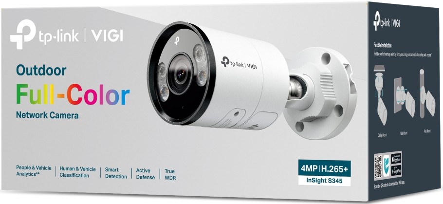 Уличная цилиндрическая камера TP-LINK VIGI InSight S345 4МП (InSight S345(2.8mm)(UN))