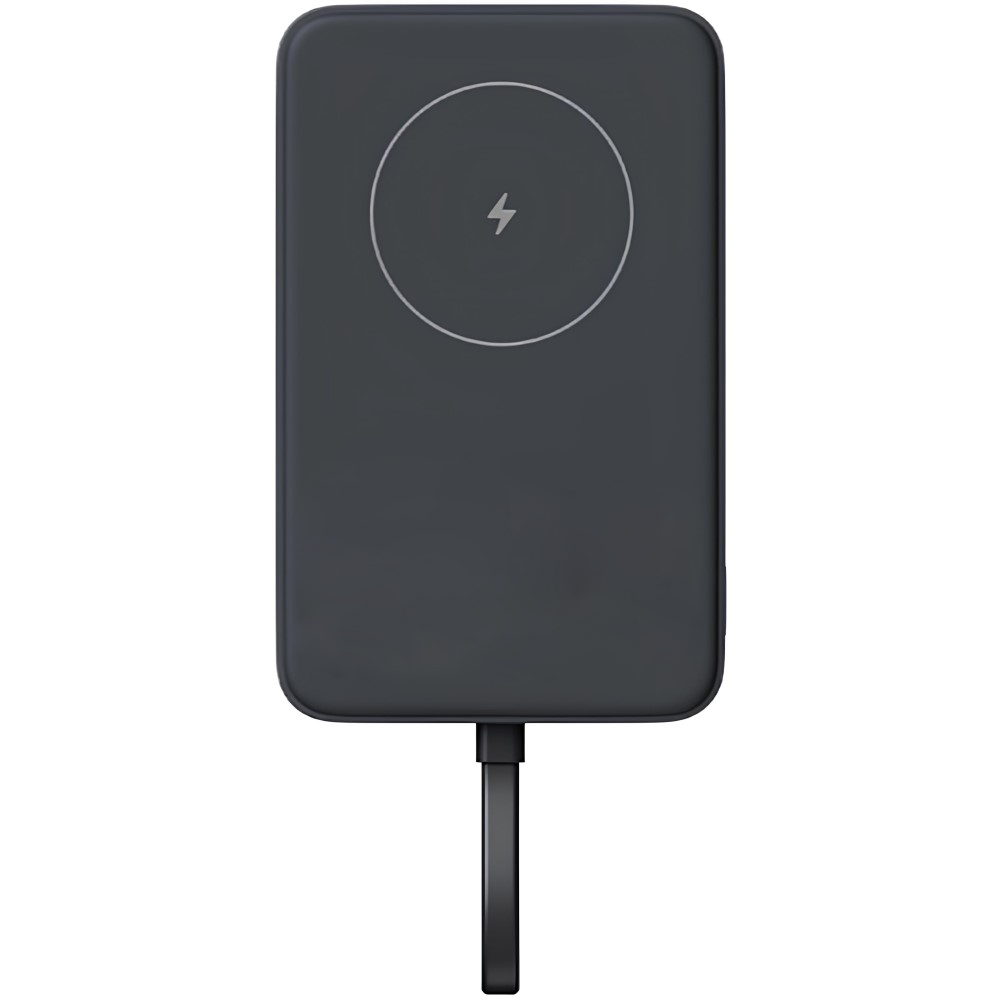 Power bank Xiaomi Magnetic WPB1007MI, 10000 mAh, 33W, USB Type-C, Qi 7.5W, Gray (BHR9823GL)