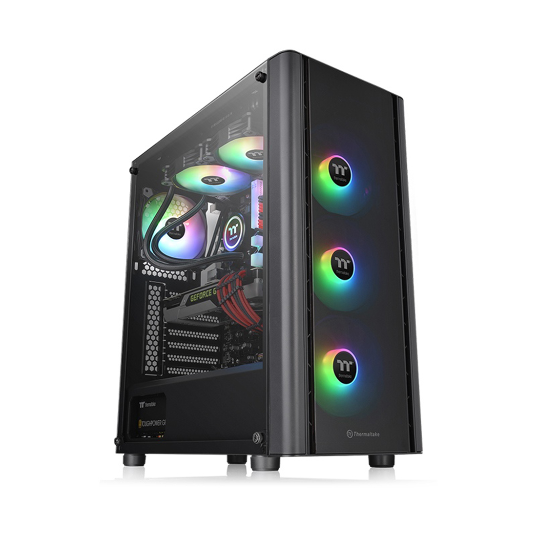 Компьютерный корпус Thermaltake V250 TG ARGB без Б/П (CA-1Q5-00M1WN-00)