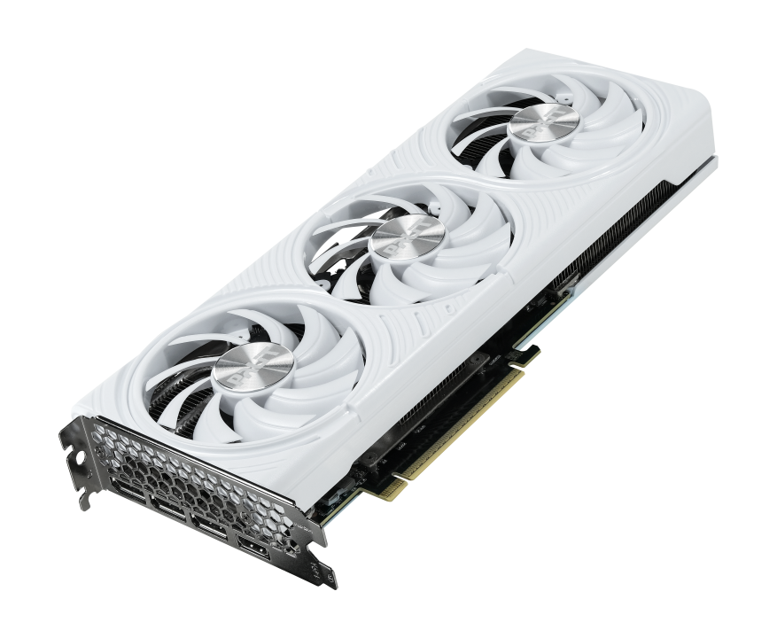 Видеокарта Palit GeForce RTX 5070 White OC (NE75070U19K9-GB2050W)
