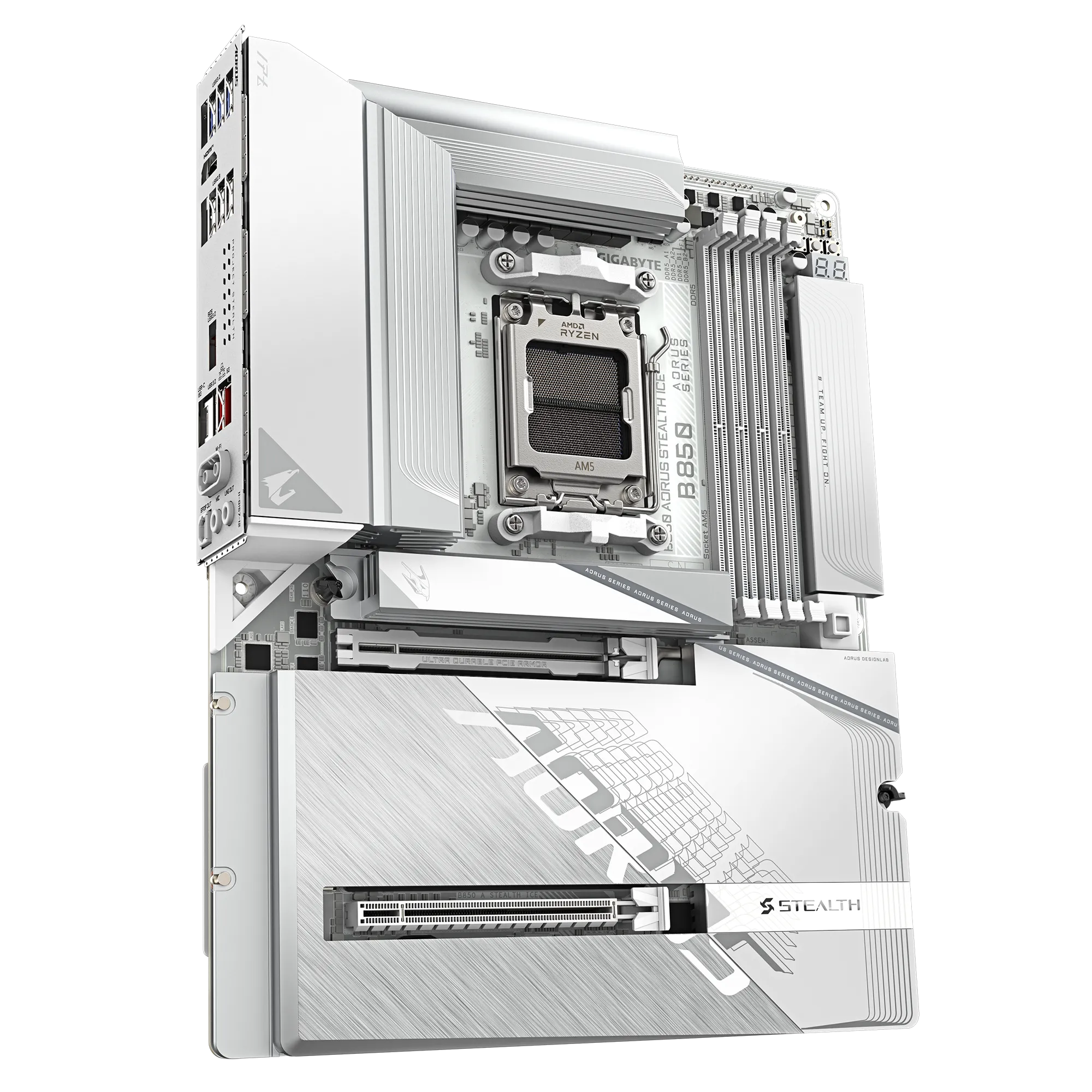 Материнская плата Gigabyte B850 AORUS STEALTH ICE (B850 A STEALTH ICE)