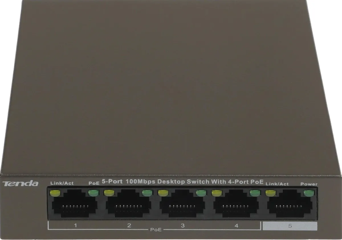 PoE-коммутатор Tenda TEF1105P-4-63W (TEF1105P-4-63W)