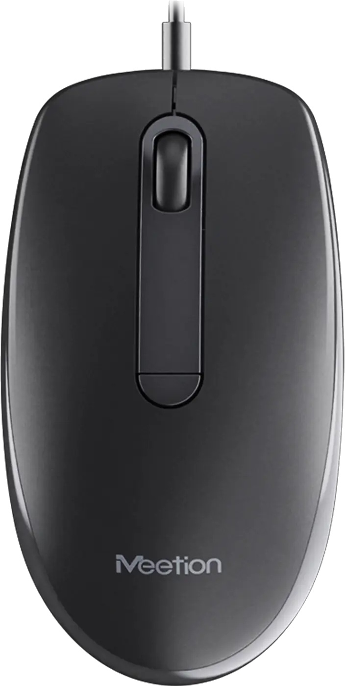 Мышь Meetion M100 Black (MT-M100 Gray)