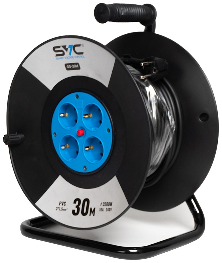 Удлинитель на катушке SVC GS-30M 30м. (GS-30M)