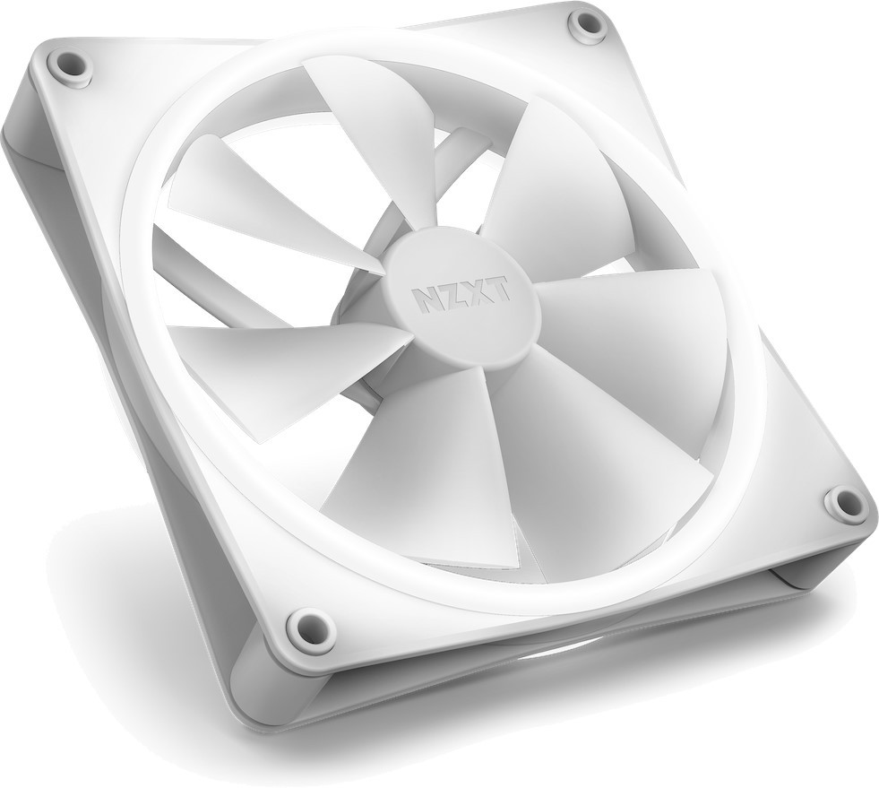 Комплект кулеров для компьютерного корпуса NZXT F140 RGB DUO White 2в1 (RF-D14DF-W1)