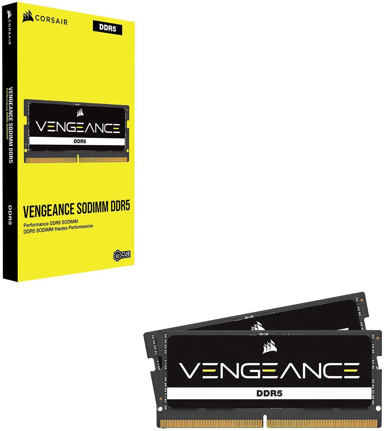 Оперативная память для ноутбука Corsair VENGEANCE DDR5 96GB (2x48GB) 4800 (CMSX96GX5M2A4800C40)
