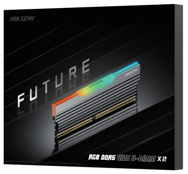 Комплект оперативной памяти Hiksemi (Hikvision) Future RGB, DDR4 16 GB kit (2x8GB) 3200MHz (HSC416U32C5 8G*2)