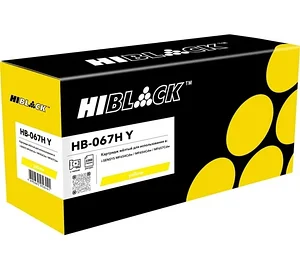 Картридж Hi-Black для Canon(HB-067H Y) 