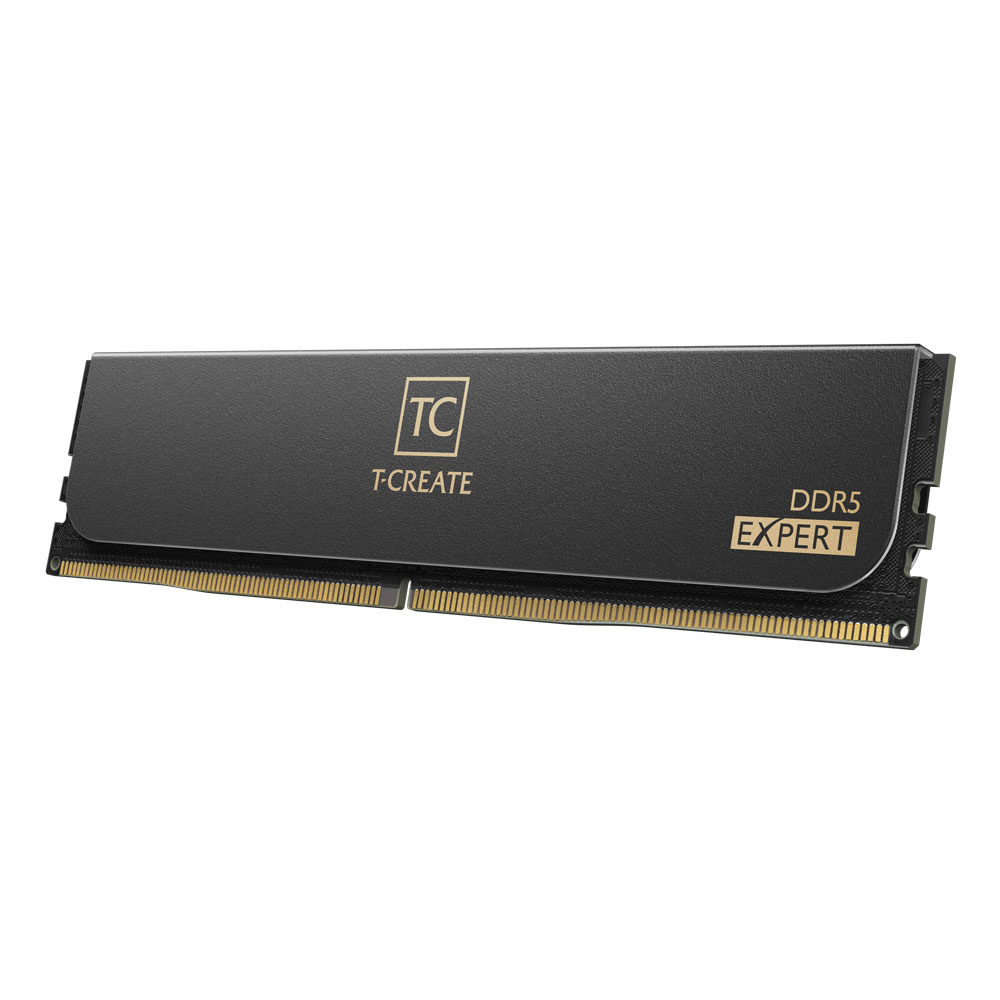 Комплект модулей памяти TeamGroup Team T Create Expert DDR5 32Gb (16x2), 6400MHz, Black (CTCED532G6400HC40BDC01)
