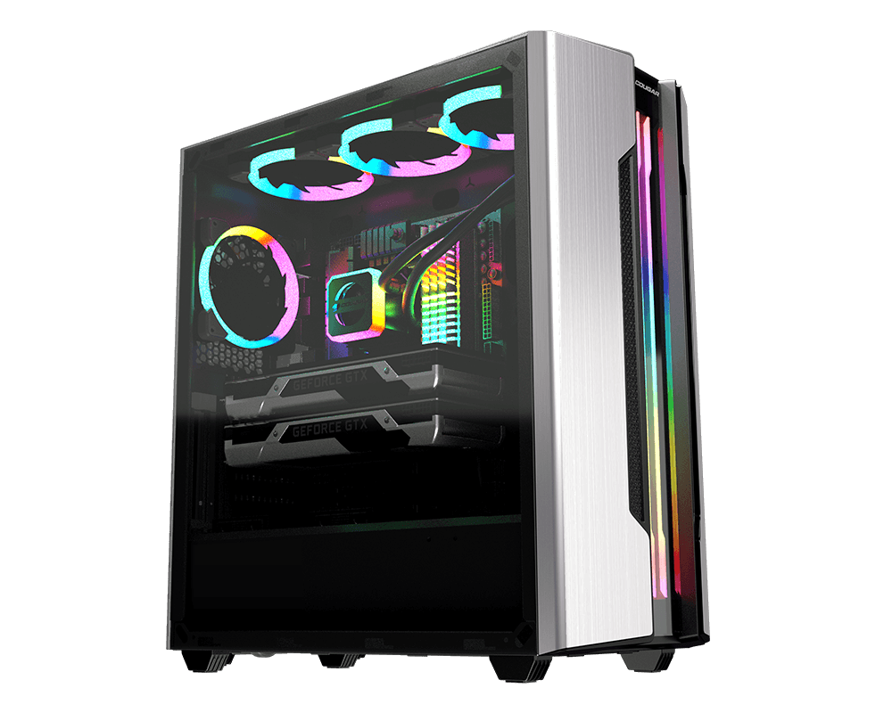 Корпус Cougar Gemini S 2020 - Silver (385BMBP.0002)