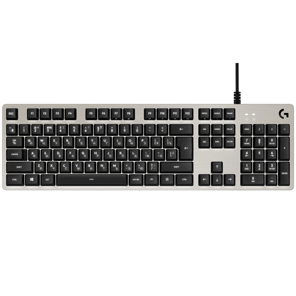 Клавиатура Logitech G413 SILVER (920-008516)