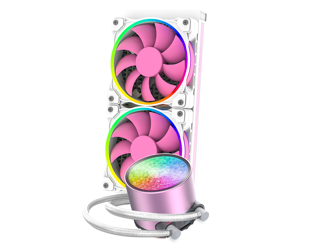 Жидкостная система охлаждения ID-Cooling Pinkflow 240 Diamond Ed (ID-CPU-PINKFLOW240DIAMOND)