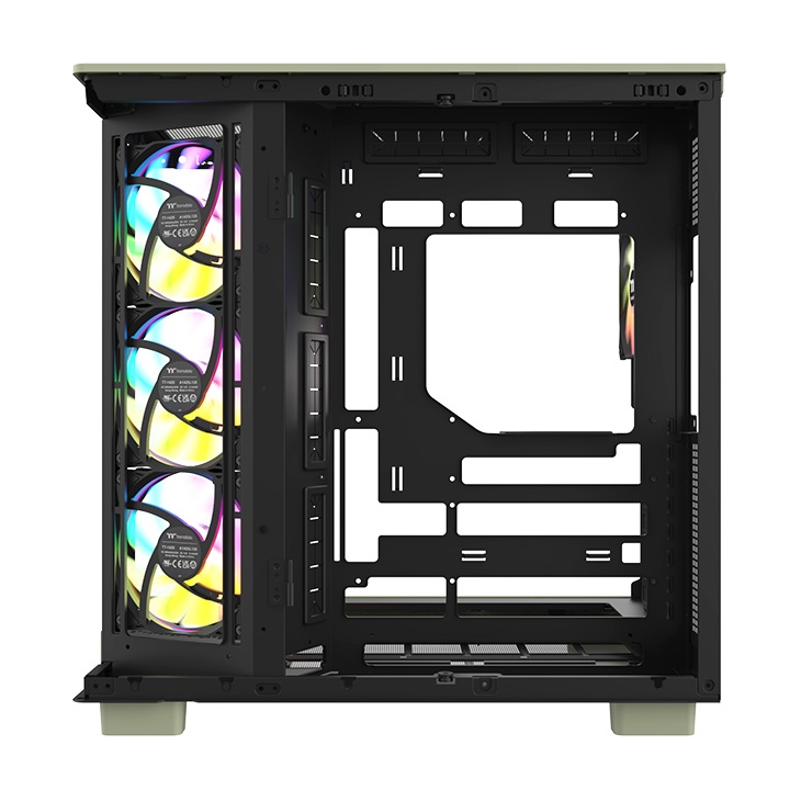 Компьютерный корпус Thermaltake View 380 XL WS ARGB - Matcha Green (CA-11E-00MEWN-WS)