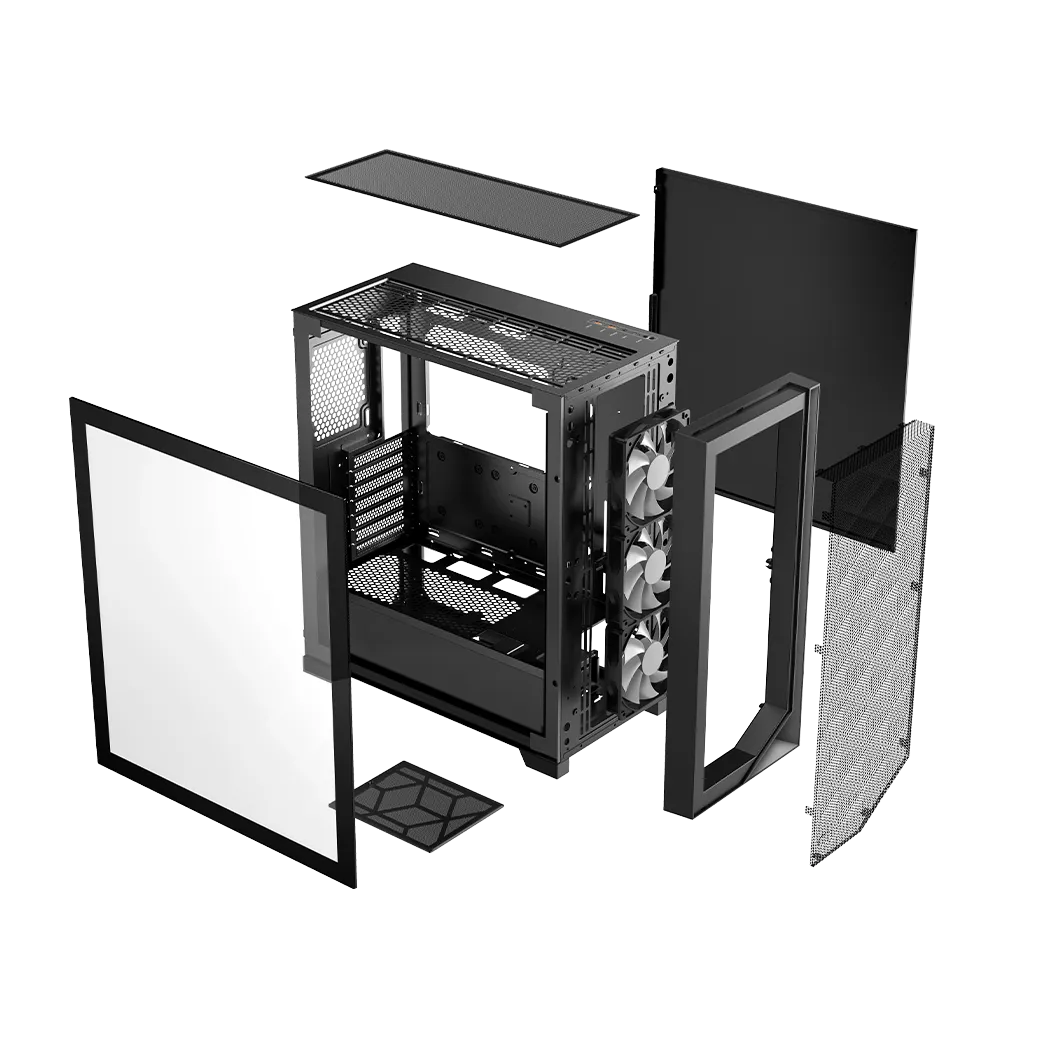 Корпус PCcooler C3D510 ARGB BLACK C3 D510 (C3D510 BK)