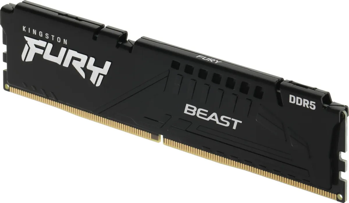 Оперативная память Kingston FURY Beast Black DDR5 64GB (Kit of 2) 5600MT/s (KF556C36BBE2K2-64)