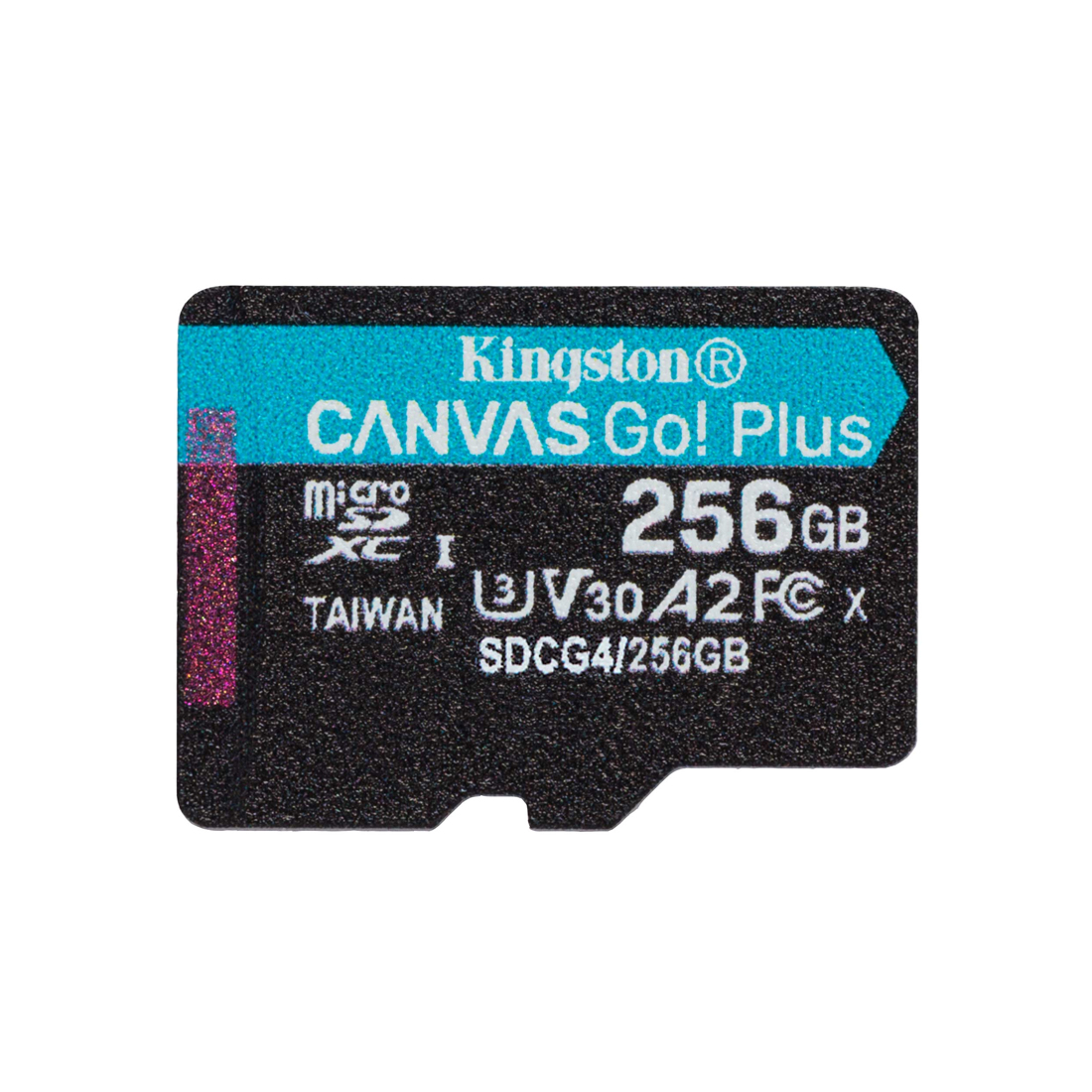Карта памяти Kingston Canvas Go Plus A2 U3 V30 256GB (SDCG4/256GBSP)