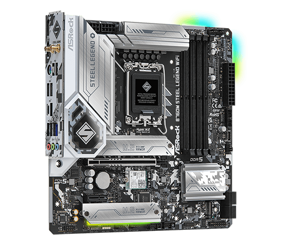 Материнская плата ASRock B760M Steel Legend WiFi (90-MXBL70-A0UAYZ)