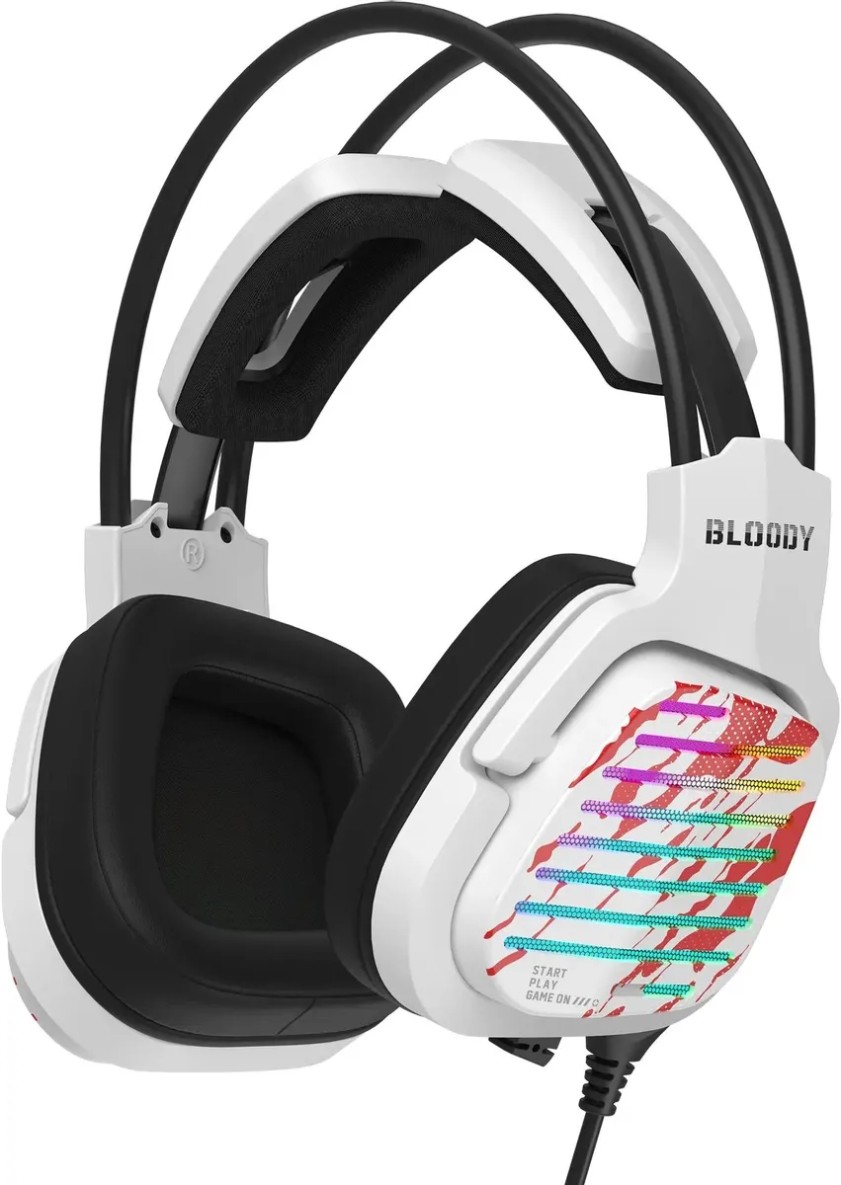 Наушники игровые Bloody G565 Energy White (G565 Energy White)