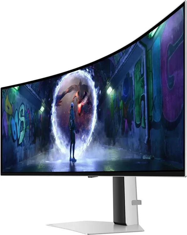 Игровой монитор SAMSUNG Odyssey OLED G9 G93SD 49", Серебристый (LS49DG932SI (LS49DG932SIXCI)