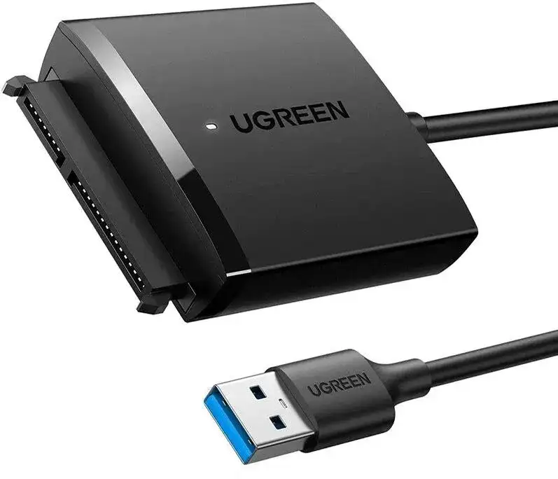 Адаптер UGREEN с USB 3.0 на 3.5 SATA, без БП, CM257 (60561)