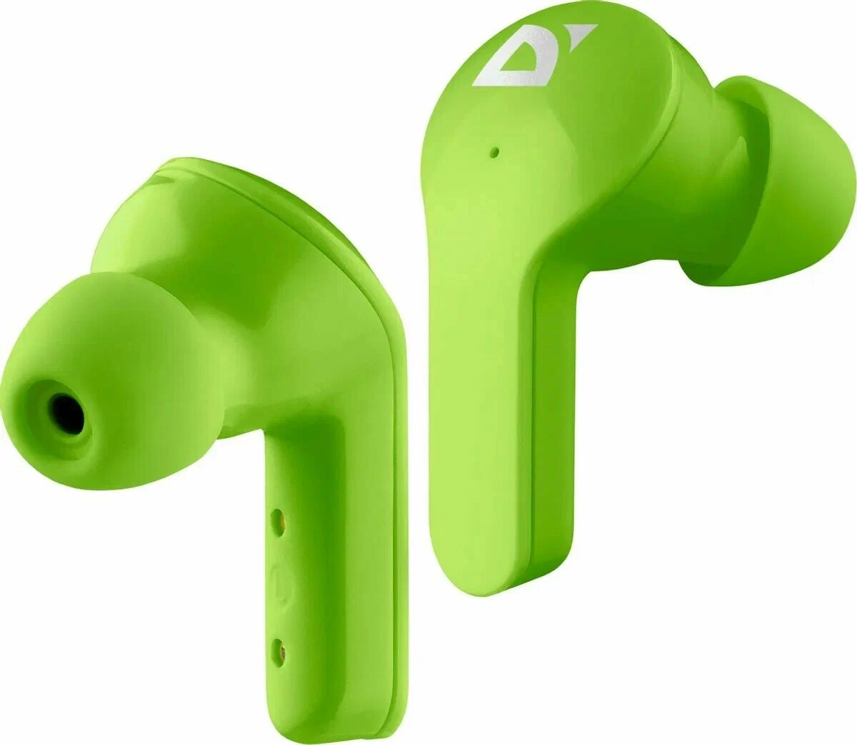 Наушники-вкладыши беспроводные Defender Twins 916 зеленый (63917)