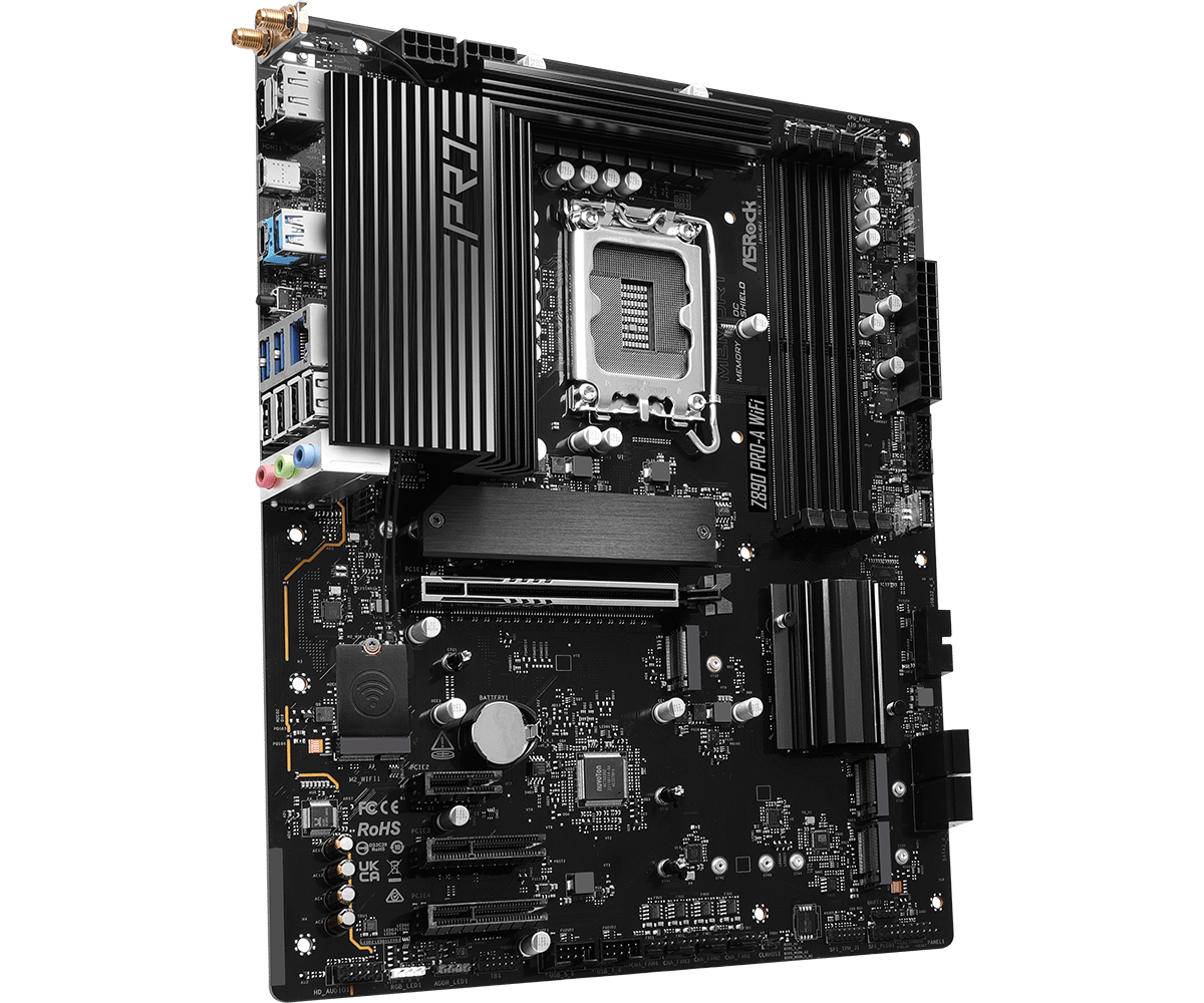 Материнская плата ASRock Z890 PRO-A WIFI (90-MXBP60-A0UAYZ)