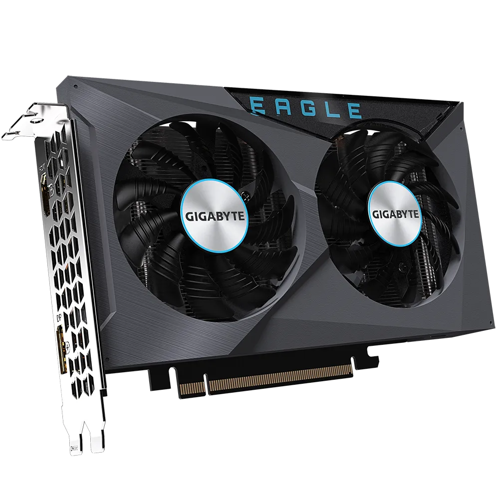 Видеокарта Gigabyte Radeon RX 6500 XT EAGLE 4G (GV-R65XTEAGLE-4GD)