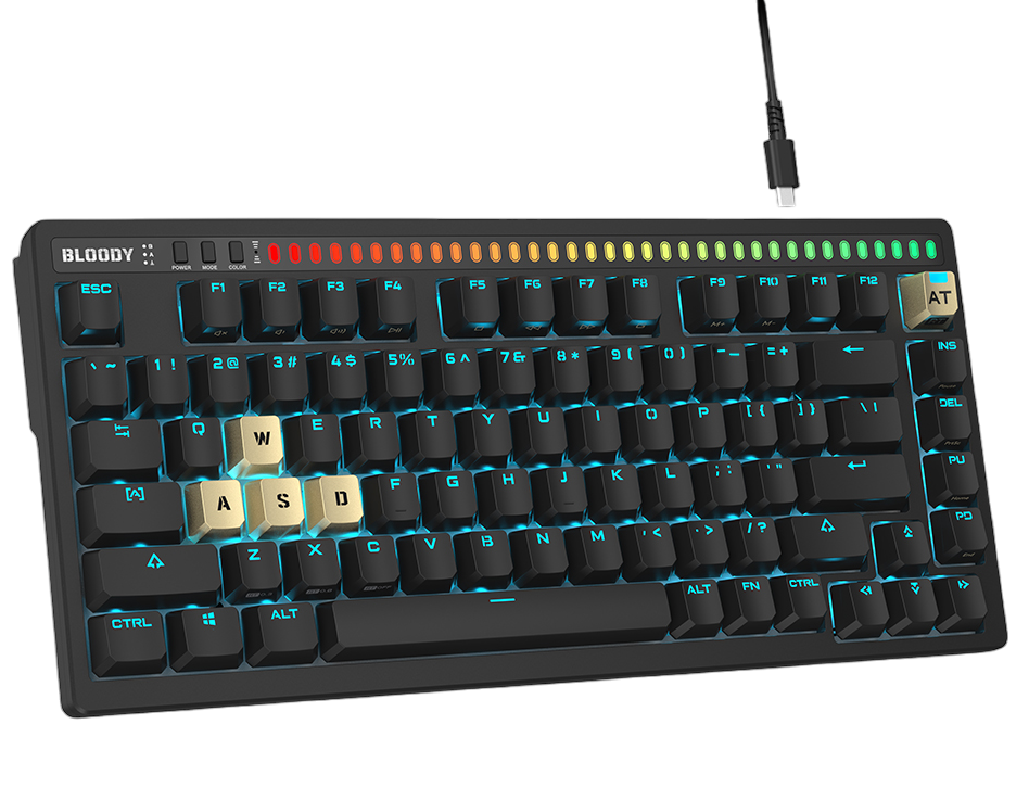 Клавиатура игровая Bloody AT75 (AT75 Black)