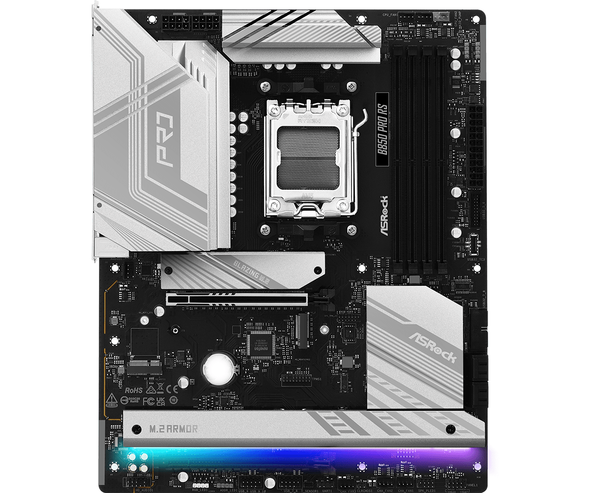 Материнская плата ASRock B850 PRO RS (90-MXBQK0-A0UAYZ)