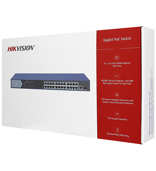 Коммутатор Hikvision DS-3E0526P-E (DS-3E0526P-E)