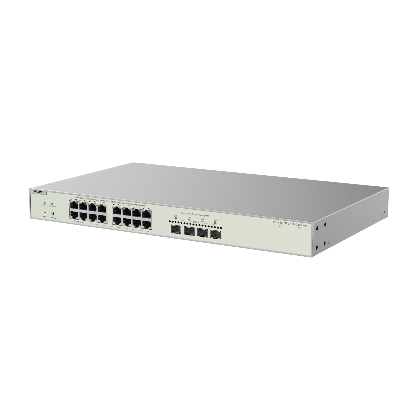 Коммутатор Ruijie Reyee RG-NBS3300-16MG4XS-HP (RG-NBS3300-16MG4XS-HP)