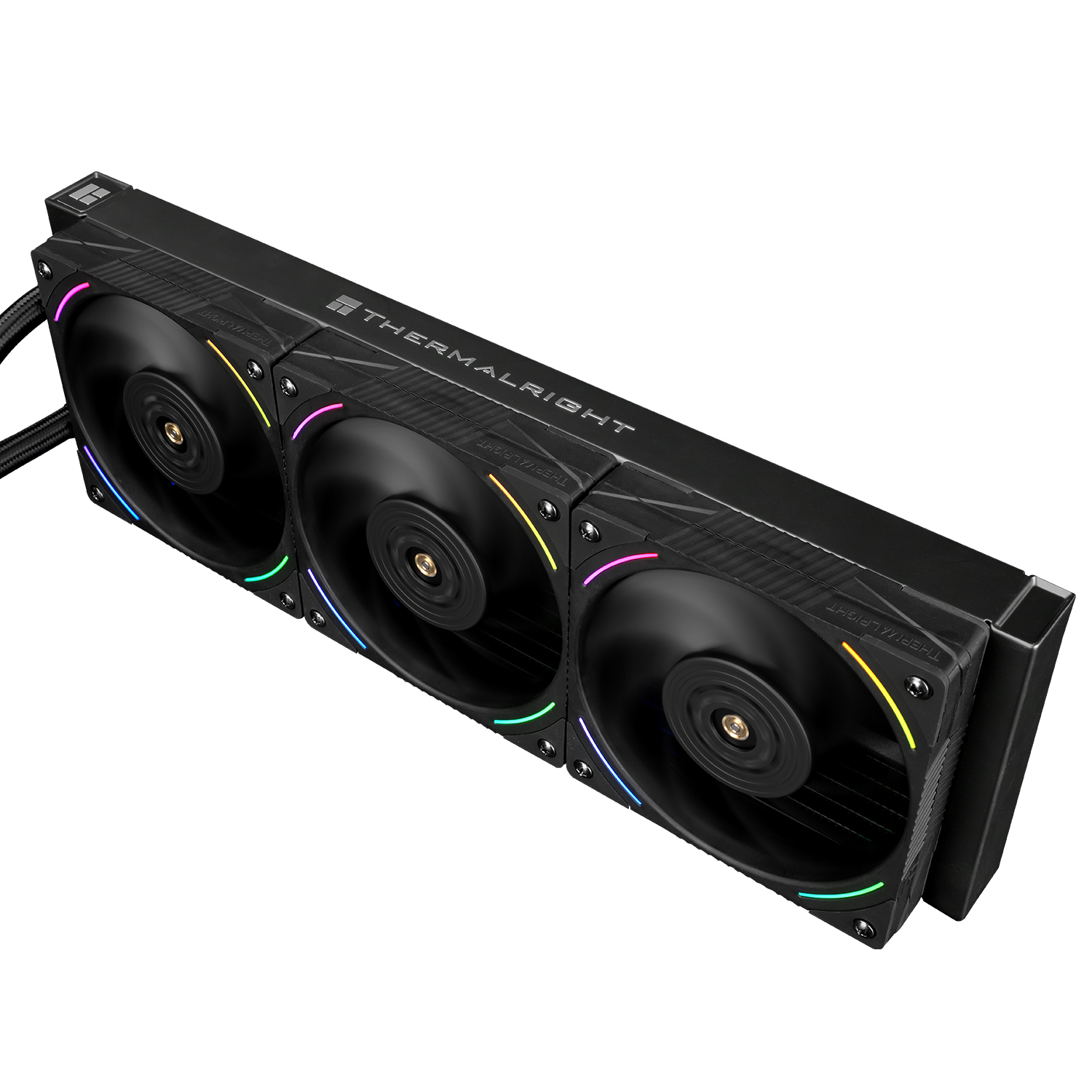 Кулер с водяным охлаждением Thermalright Frozen Vision 360 ARGB BLACK V2 (TL-K12WB)