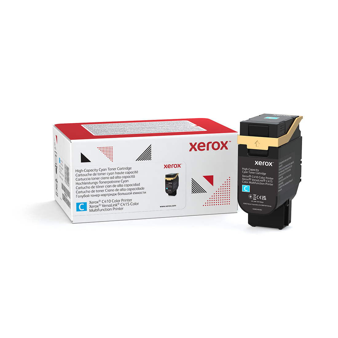 Тонер-картридж повышенной емкости Xerox 006R04765 (голубой) (006R04765)