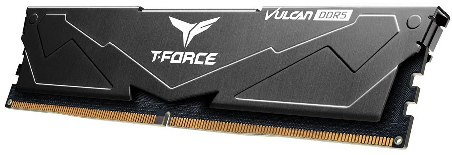 Оперативная память Team Group (T-FORCE) VULCAN DDR5 32GB Kit (2x16GB) 6400MHz, Black (FLBD532G6400HC40BDC01)