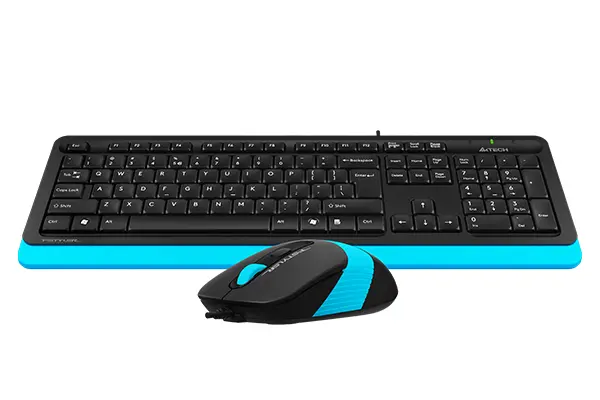Клавиатура+мышь A4tech F1010-BLUE Fstyler USB (F1010-BLUE Fstyler)