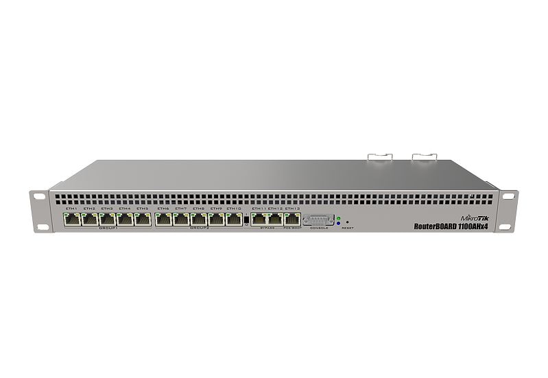 Сетевой Маршрутизатор MikroTik RB1100 (RB1100AHx4)