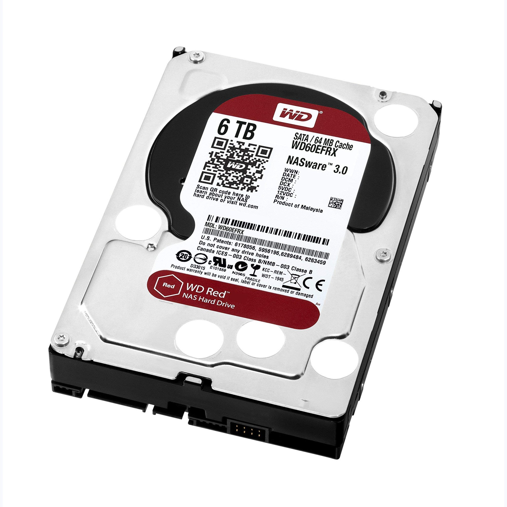 Жесткий диск для NAS систем HDD 6Tb Western Digital Red PRO (WD6005FFBX) Жесткий диск для NAS систем HDD 6Tb Western Digital Red PRO (WD6005FFBX)