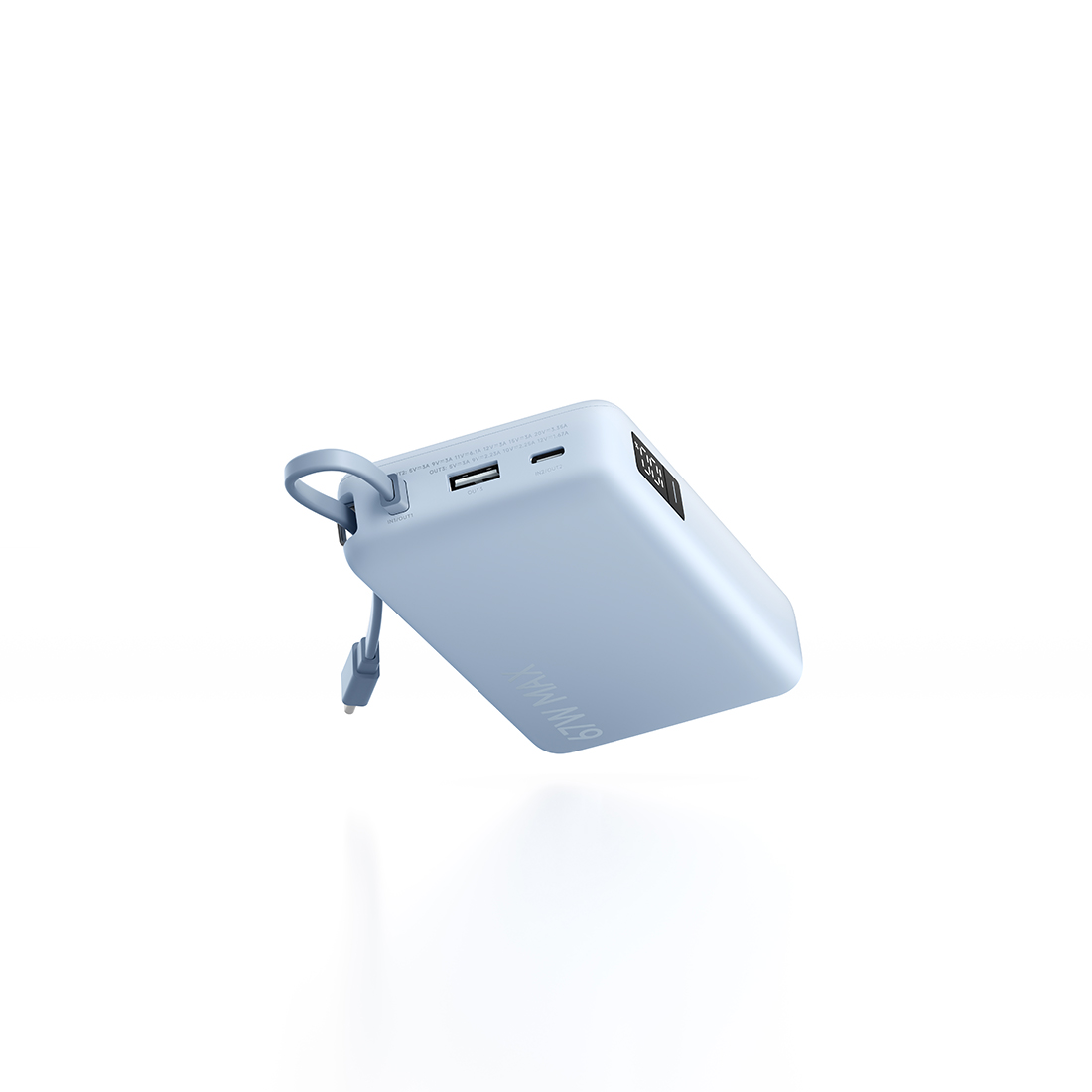 Портативный внешний аккумулятор Xiaomi 67W Power Bank 20000 Ice Blue (PB2067)