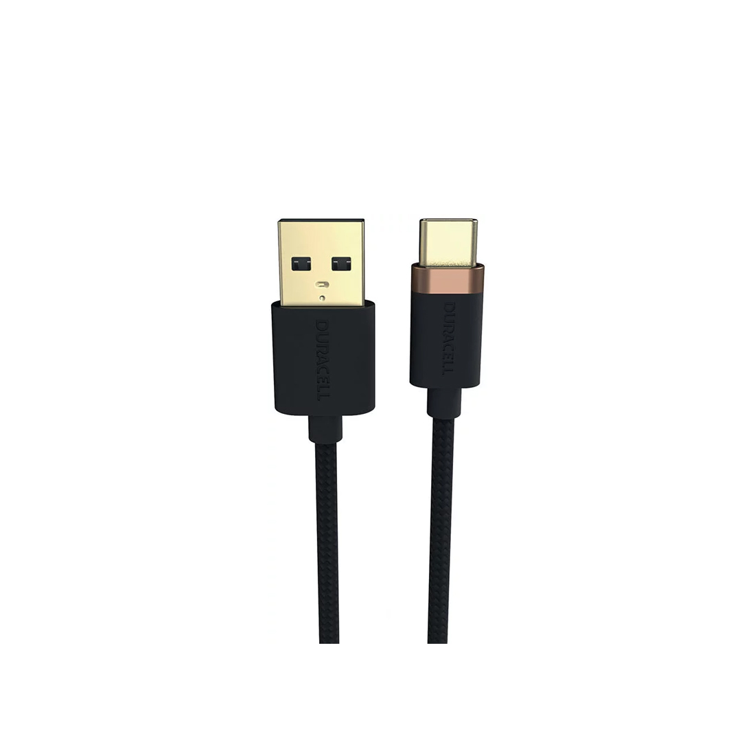Интерфейсный кабель Duracell USB6061A USB-A to USB-C Черный (USB6061A)