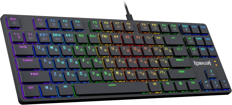 Клавиатура игровая механическая Redragon Anubis черный (70505)