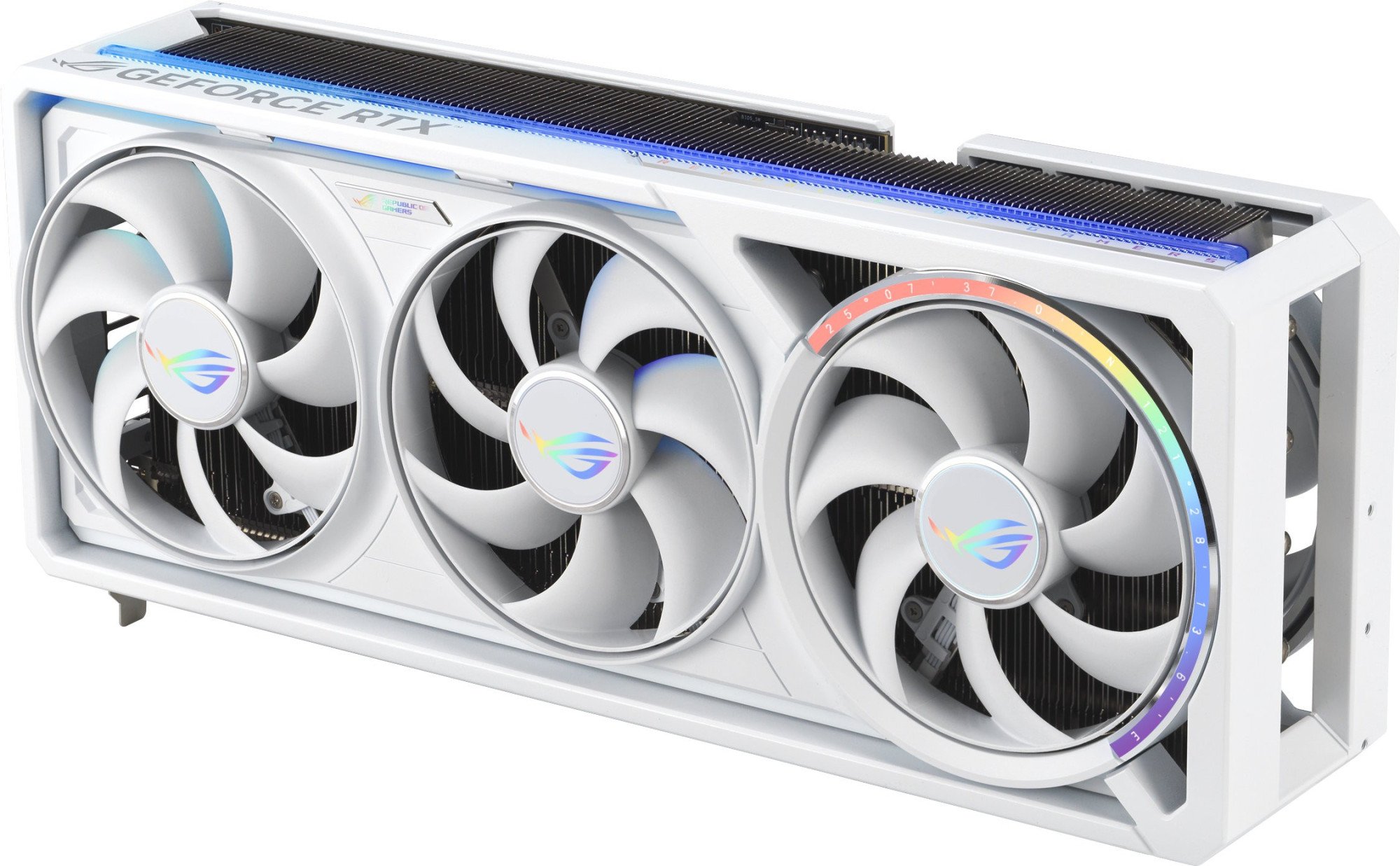 Видеокарта ASUS ROG Astral GeForce RTX 5080 16GB GDDR7 WHITE OC Edition (ROG-ASTRAL-RTX5080-O16G-WHITE)