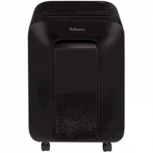 Уничтожитель бумаг (Шредер) Fellowes Powershred LX200 черный (FS-55022)
